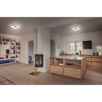 Osram - LED Luminária de teto dimerizável ORBIS PIANA LED/24W/230V 38x38 cm branca