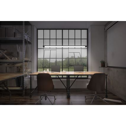 Osram - Lustre pendente LED dimerizável em cabo OFFICE LINE LED/40W/230V 4000K 120 cm preto