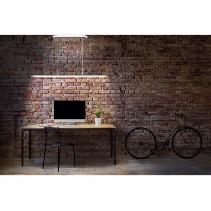 Osram - Lustre LED dimerizável suspenso por cabo OFFICE LINE LED/57W/230V 4000K 100 cm CRI 90 branco