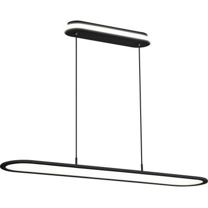 Osram - Candeeiro suspenso LED regulável com cabo OFFICE LINE LED/57W/230V 4000K 100 cm CRI 90 preto