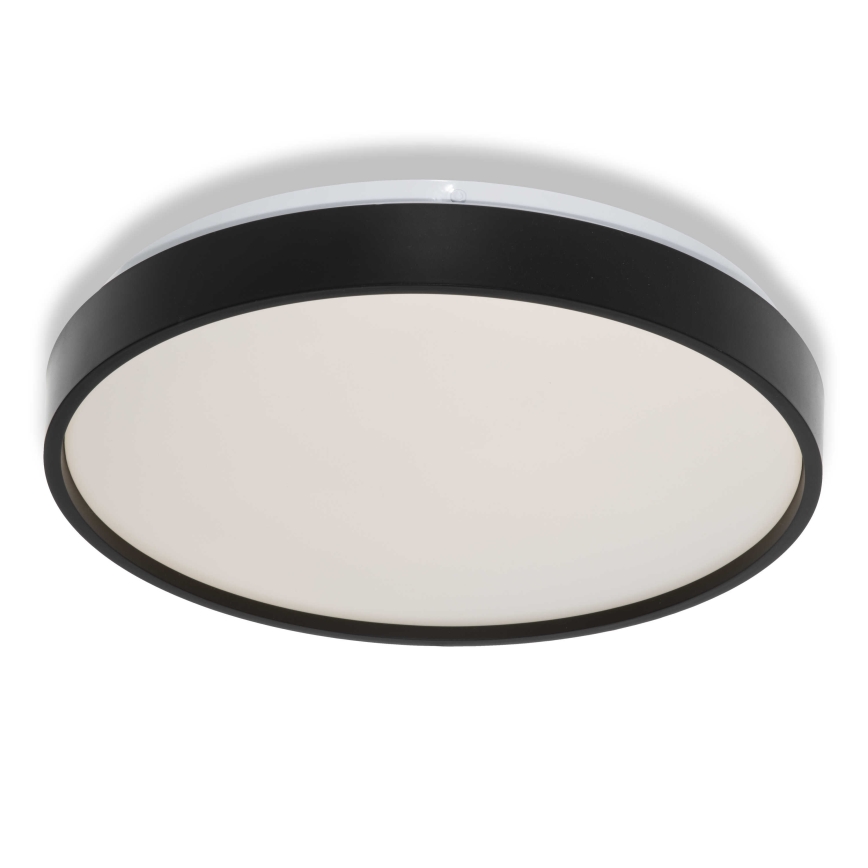 Osram - Candeeiro de teto LED com sensor de crepúsculo CEILING LUXO LED/18W/230V Ø 32 cm preto