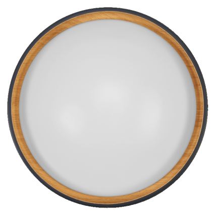 Osram - Candeeiro de teto LED regulável ORBIS LIVIA LED/16W/230V Ø 30 cm antracite/castanho