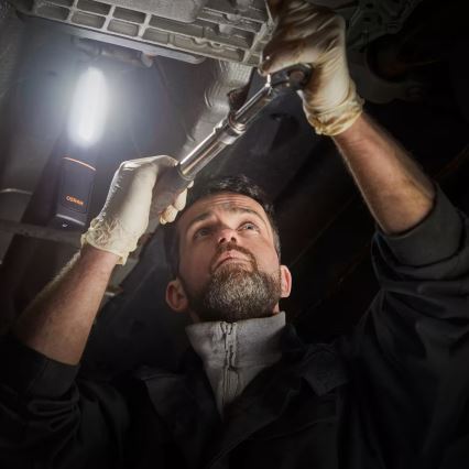 Osram - Lanterna de inspeção recarregável com LED e intensidade regulável LEDINSPECT MAX500 LED/16W/3,7V IP65