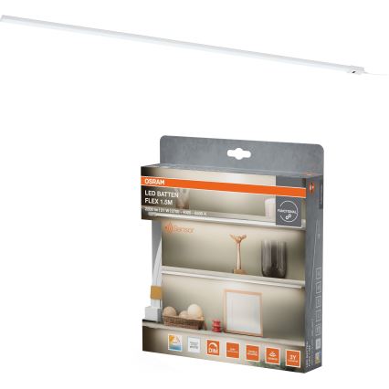Osram - Luminária LED dimerizável para instalação sob armários com sensor de movimento BATTEN LED/21W/230V 2700/4000/6500K 150,4 cm branca