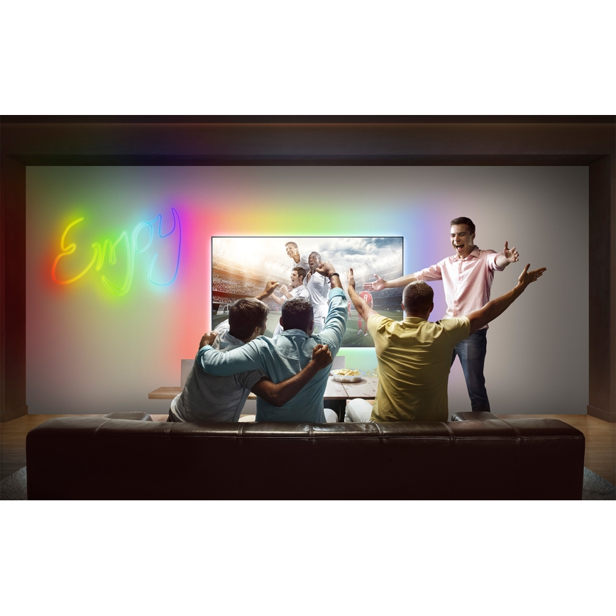 Osram - Fita LED RGB regulável para exterior SMART+ MAGIC 3m LED/15W/230V IP44 Wi-Fi + controlo remoto