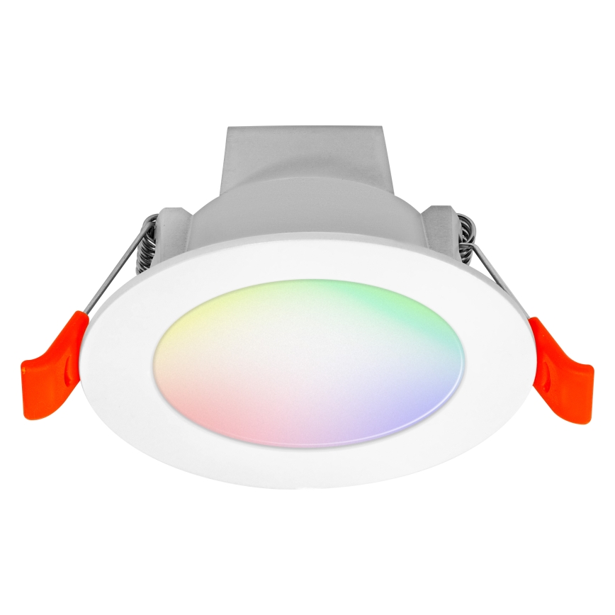 Osram - Luminária SMART+ de embutir LED RGB regulável, 4,5W/230V, 3000-6500K, Wi‑Fi