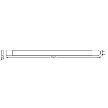 Osram - Fita LED RGB+TW dimerizável para exterior SMART+ FLEX 3m LED/12,5W/230V 2700-6500K IP44 Wi-Fi
