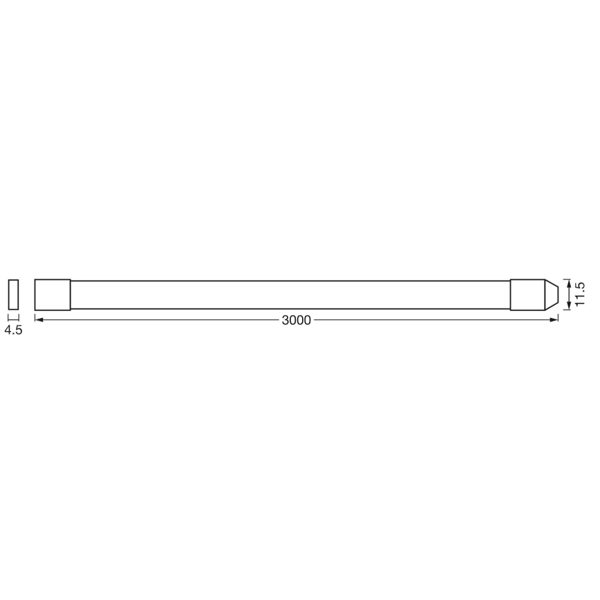 Osram - Fita LED RGB+TW dimerizável para exterior SMART+ FLEX 3m LED/12,5W/230V 2700-6500K IP44 Wi-Fi