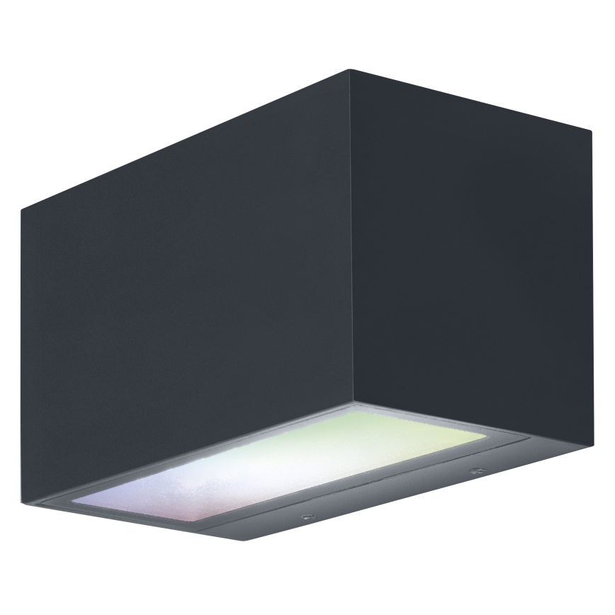 Osram - Aplique de parede exterior LED RGBW dimerizável SMART+ BRICK LED/14W/230V IP44 Wi‑Fi