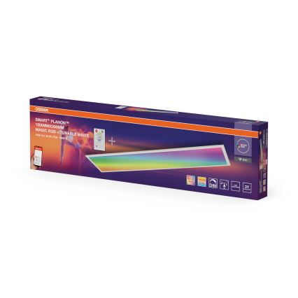 Osram - Luminária de teto LED RGBW dimerizável SMART+ MAGIC LED/36W/230V 2700-6500K Wi-Fi + controlo remoto