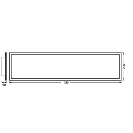 Osram - Luminária de teto LED RGBW dimerizável SMART+ MAGIC LED/36W/230V 2700-6500K Wi-Fi + controlo remoto