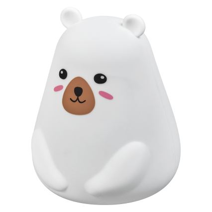 Osram - LED RGBW Dimerizável candeeiro infantil tátil NIGHTLUX BEAR LED/0,7W/3,7V 1200 mAh branco