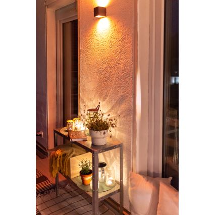 Osram - LED RGBW Aplique de parede exterior regulável SMART+ BRICK LED/14W/230V IP44 Wi-Fi