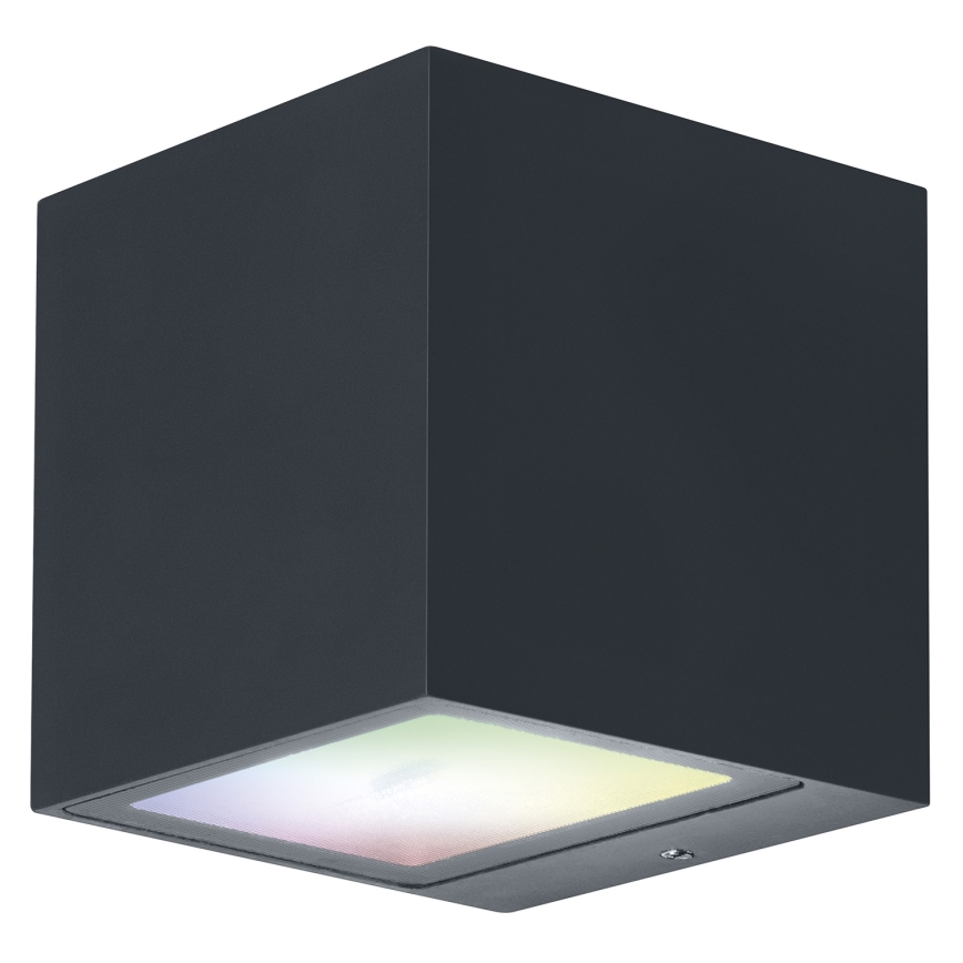 Osram - LED RGBW Aplique de parede exterior regulável SMART+ BRICK LED/14W/230V IP44 Wi-Fi