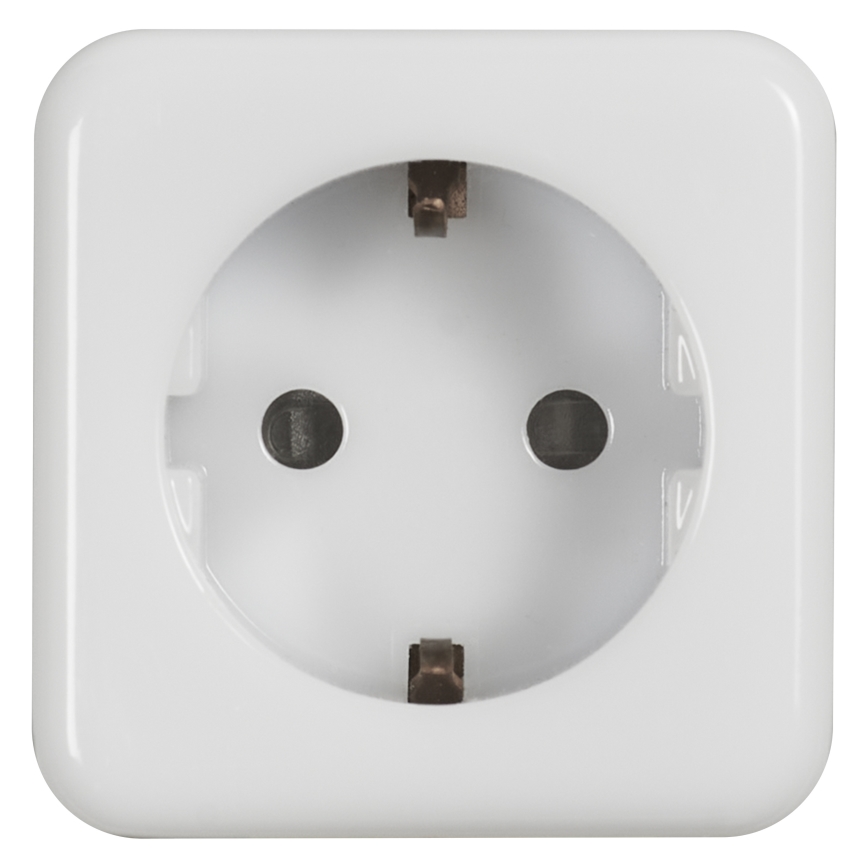 Osram - Tomada SCHUKO LED regulável com iluminação SMART+ NIGHTLIGHT 3680W/230V Wi-Fi