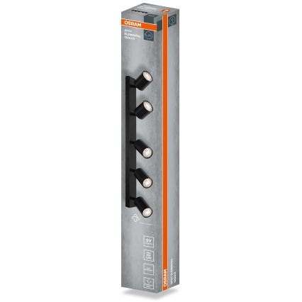 Osram - Luminária com spots ELEMENTAL 5xGU10/6W/230V