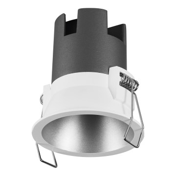 Osram - Luminária de embutir LED SPOT TWIST/5W/230V 3000K Ø 7 cm branco/prateado