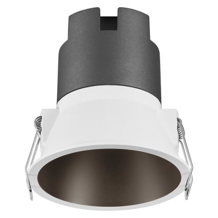 Osram - Luminária de embutir LED SPOT TWIST LED/10W/230V 3000K Ø 9,3 cm branco/preto