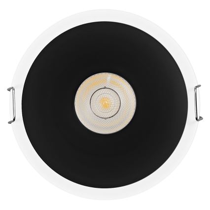 Osram - Luminária de embutir LED SPOT TWIST LED/10W/230V 3000K Ø 9,3 cm branco/preto