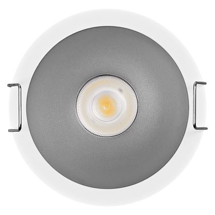 Osram - Luminária de embutir LED SPOT TWIST/5W/230V 3000K Ø 7 cm branco/prateado