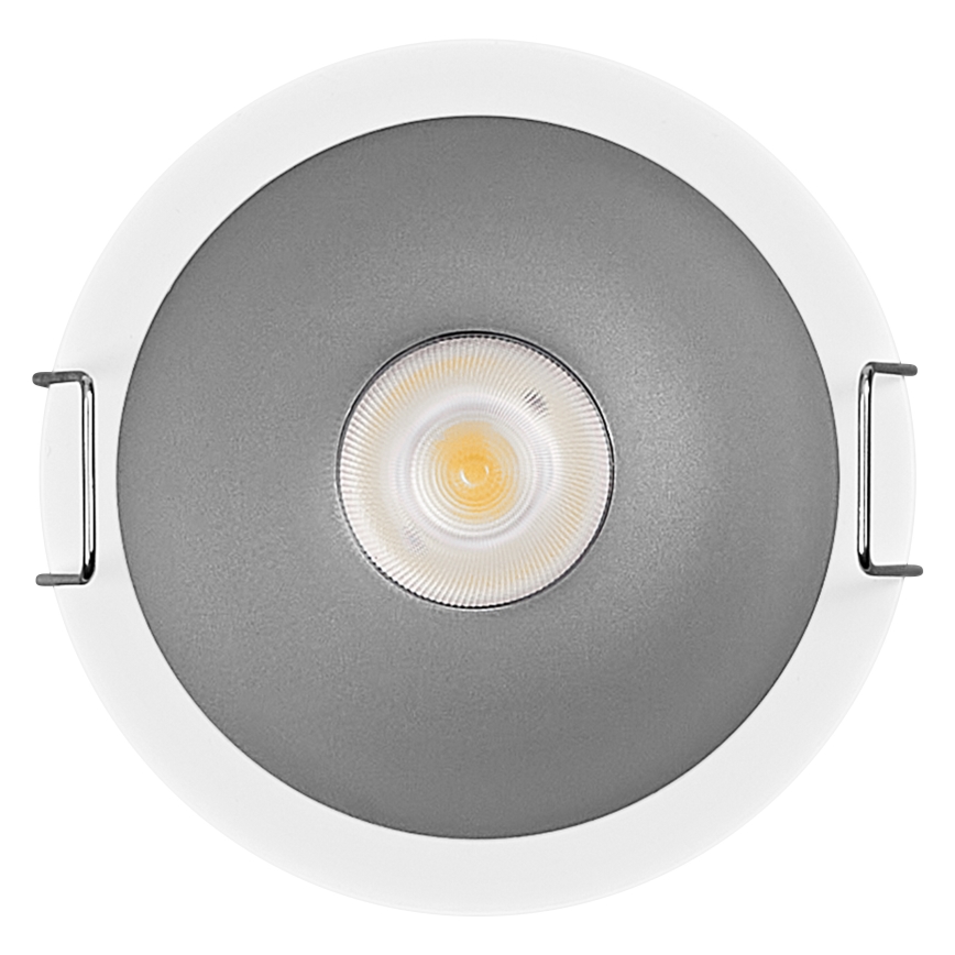 Osram - Luminária de embutir LED SPOT TWIST/5W/230V 3000K Ø 7 cm branco/prateado