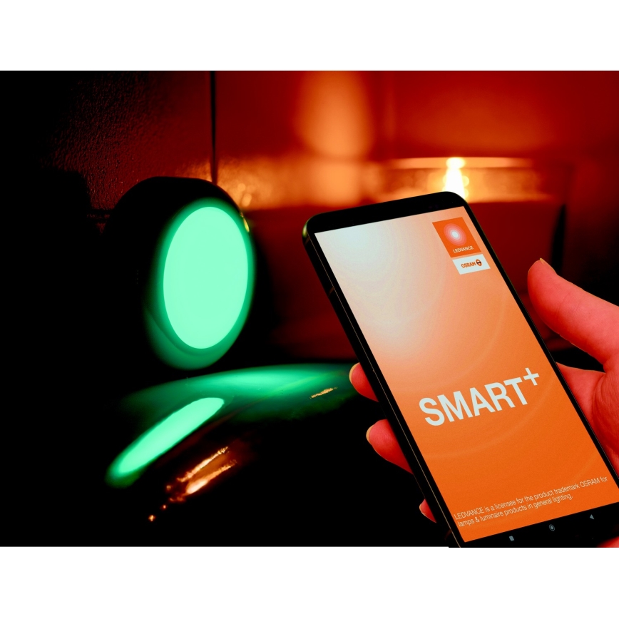 Osram - Luz de orientação tátil LED RGBW dimerizável SMART+ DOT-IT LED/0,5W/3,7V 300 mAh
