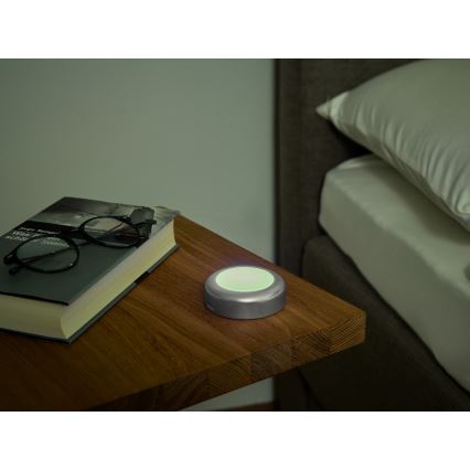 Osram - Luz de orientação tátil LED RGBW dimerizável SMART+ DOT-IT LED/0,5W/3,7V 300 mAh