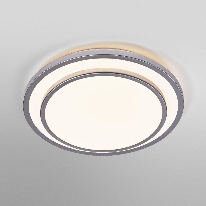 Osram - Luminária de tecto LED ORBIS BERLIN LED/16W/230V diâmetro 29,3 cm prateada