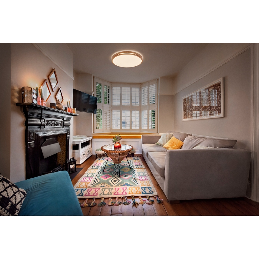 Osram - Luminária de tecto regulável ORBIS WOODBURRY LED/16W/230V Ø 30 cm