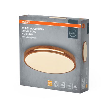 Osram - Luminária de tecto regulável ORBIS WOODBURRY LED/16W/230V Ø 30 cm