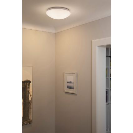 Osram - Luminária de teto CEILING ESSENTIAL 1xE27/25W/230V Ø 25 cm branca