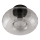 Osram - Luminária de teto DECOR SMOKE 1xE27/12W/230V Ø 28 cm preto/cinza fumê