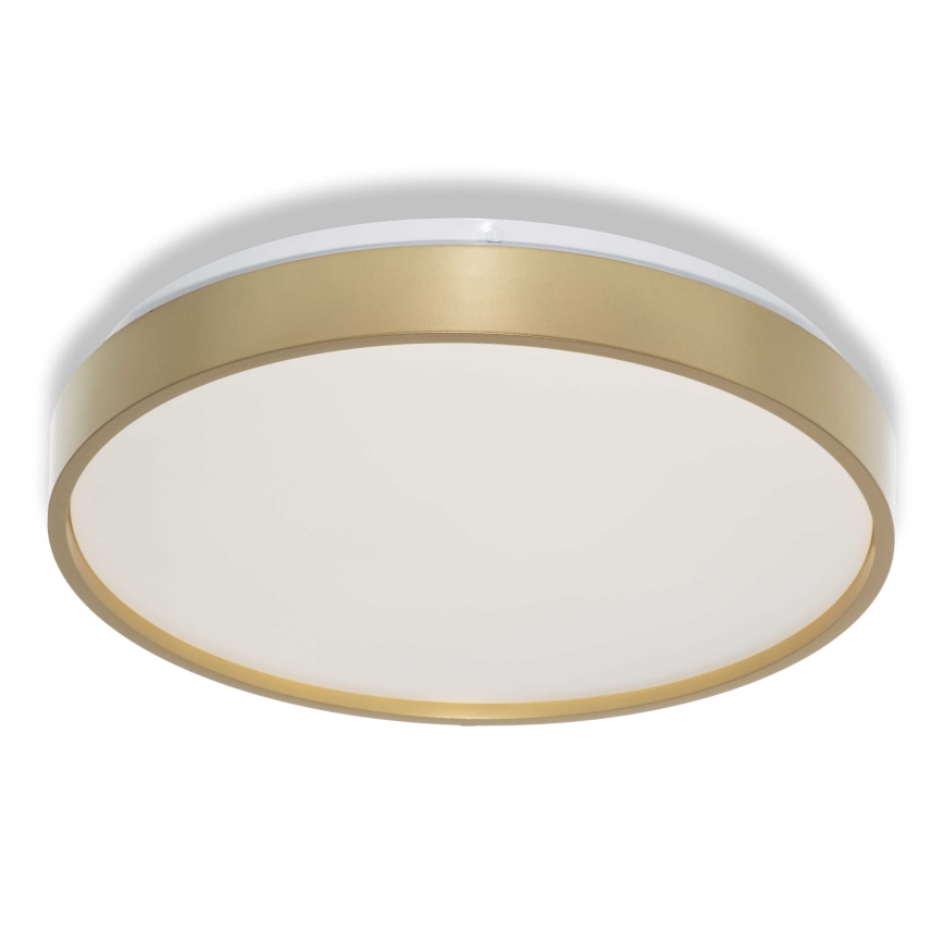 Osram - Candeeiro de tecto LED com sensor de crepúsculo CEILING LUXO LED/18W/230V Ø 32 cm dourado