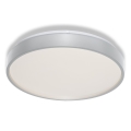 Osram - Luminária de teto LED com sensor crepuscular CEILING LUXO LED/18W/230V Ø 32 cm prateada