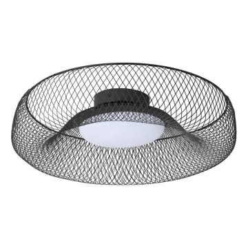 Osram - Luminária de teto LED DECOR MESH LED/18,5W/230V diâmetro 30 cm preta