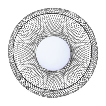 Osram - Luminária de teto LED DECOR MESH LED/18,5W/230V diâmetro 30 cm preta