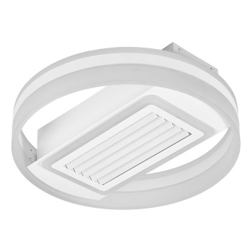 Osram - Luminária de teto LED dimerizável com ventilador CEILING FAN LED/55W/230V 3000-6500K branca + controlo remoto