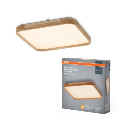Osram - Candeeiro de tecto LED dimerizável ORBIS ALICIA LED/16W/230V 29,2x29,2 cm bege