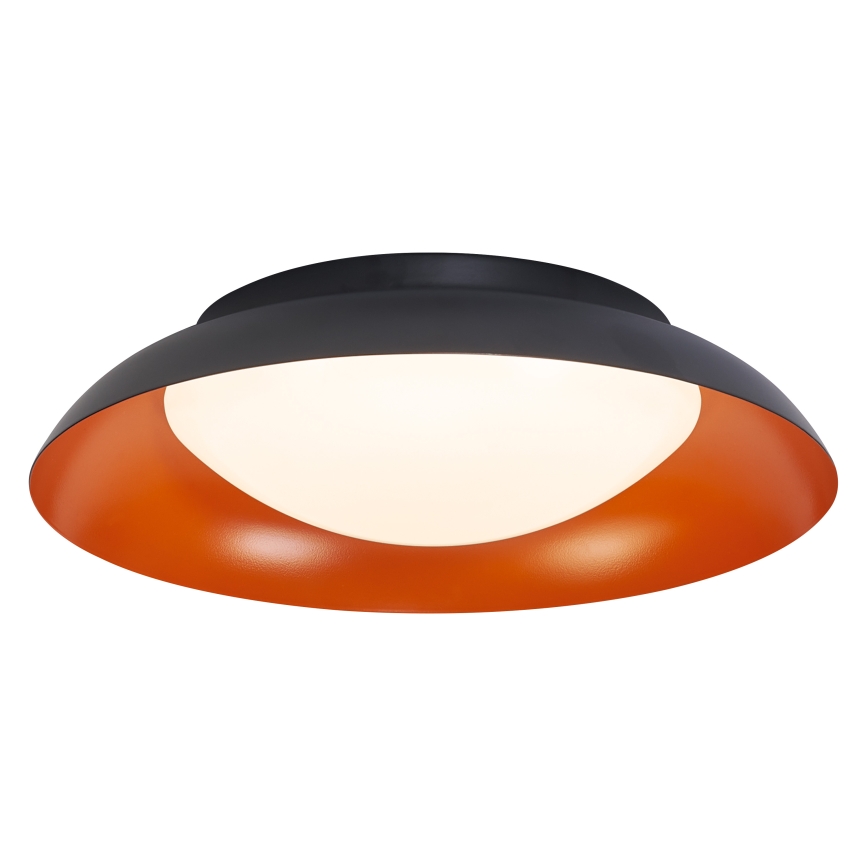 Osram - Luminária de teto LED dimerizável ORBIS PLATE LED/19W/230V, diâmetro 31 cm, laranja/preta