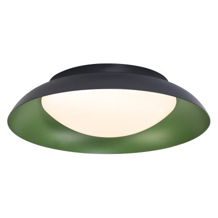 Osram - Luminária de teto LED dimerizável ORBIS PLATE LED/19W/230V, diâmetro 31 cm, verde/preto