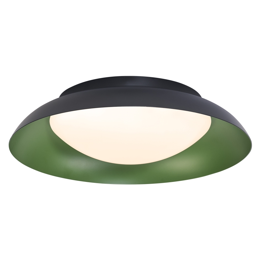 Osram - Luminária de teto LED dimerizável ORBIS PLATE LED/19W/230V, diâmetro 31 cm, verde/preto