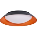 Osram - Luminária de teto LED dimerizável ORBIS PLATE LED/45W/230V Ø 48 cm laranja/preta