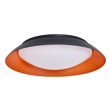 Osram - Luminária de teto LED dimerizável ORBIS PLATE LED/45W/230V Ø 48 cm laranja/preta