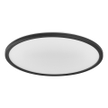 Osram - Luminária de teto LED dimerizável ORBIS ULTRA SLIM LED/22W/230V 3000K Ø 40 cm preta
