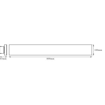 Osram - Luminária de teto LED dimerizável SMART+ PLANON LED/27W/230V 80x10 cm 3000-6500K Wi-Fi