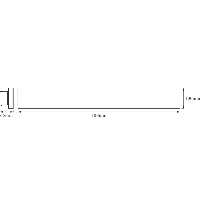 Osram - Luminária de teto LED dimerizável SMART+ PLANON LED/27W/230V 80x10 cm 3000-6500K Wi-Fi