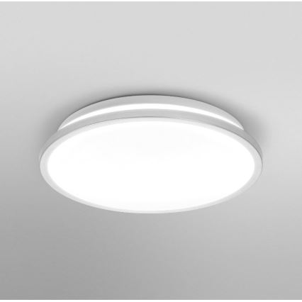 Osram - Luminária de teto LED para casa de banho DISC LED/18W/230V 3000/4000K diâmetro 30 cm IP44 prateada