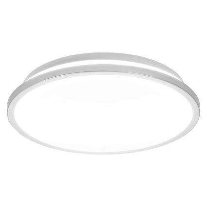 Osram - Luminária de teto LED para casa de banho DISC LED/18W/230V 3000/4000K diâmetro 30 cm IP44 prateada
