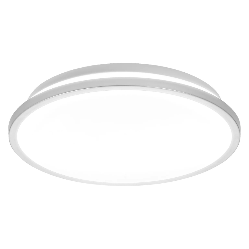 Osram - Luminária de teto LED para casa de banho DISC LED/18W/230V 3000/4000K diâmetro 30 cm IP44 prateada