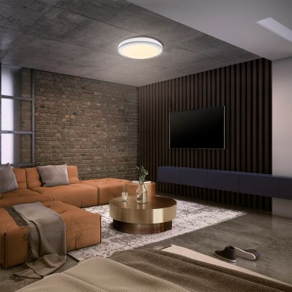 Osram - LED RGBW Candeeiro de tecto regulável SMART+ MAGIC LED/38W/230V diâmetro 49 cm branco 2700-6500K Wi-Fi